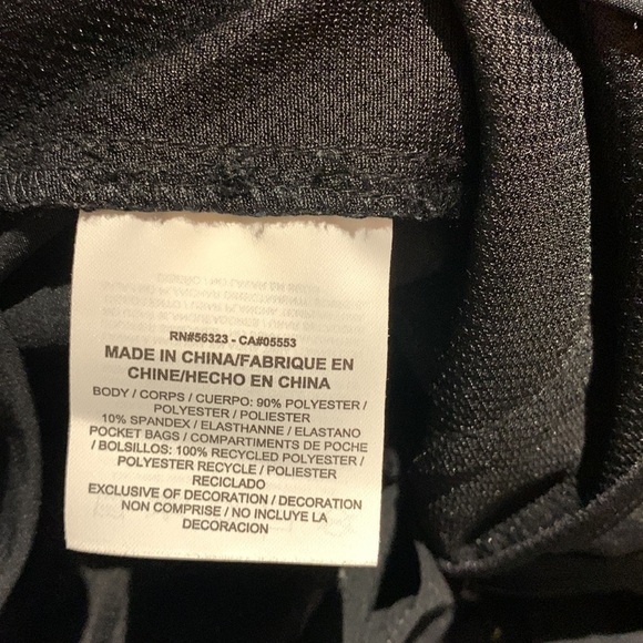 Nike Dri-FIT Golf Shorts Black Standard Fit Stretch Chino Hybrid Bermuda Sz 38 - Picture 8 of 11